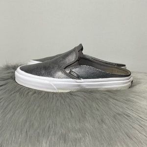 Vans Women Slip On Leather Shoes